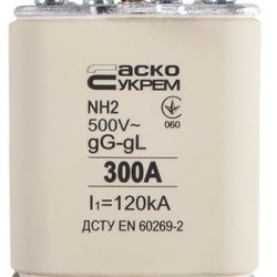 Запобіжник Аско-Укрем NH2 300A gG (A0050010043)