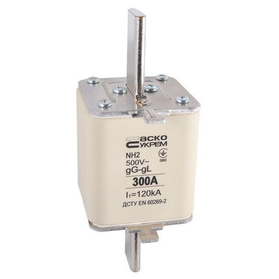 Запобіжник Аско-Укрем NH2 300A gG (A0050010043)