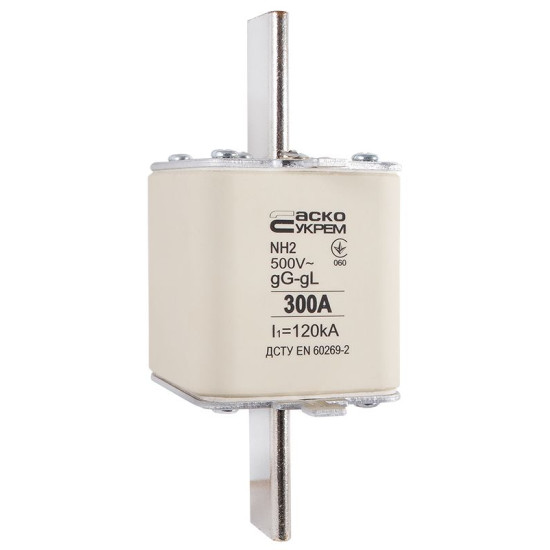 Запобіжник Аско-Укрем NH2 300A gG (A0050010043)