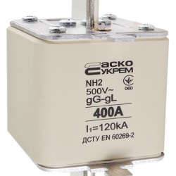 Запобіжник Аско-Укрем NH2 400A gG (A0050010037)