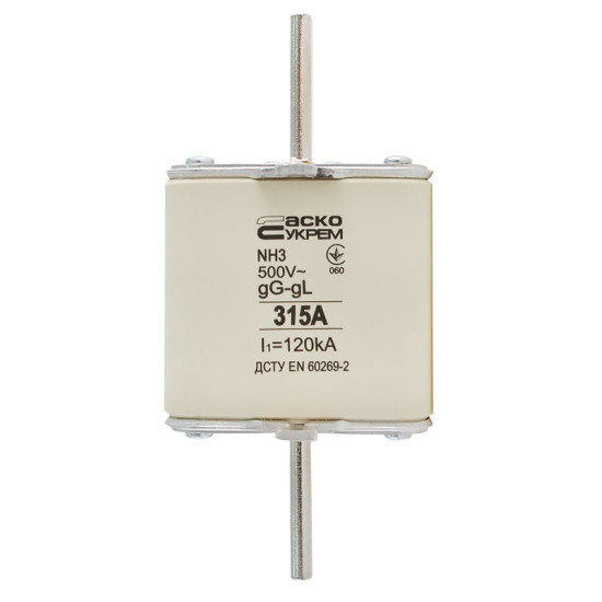 Запобіжник Аско-Укрем NH3 315A gG (A0050010038)