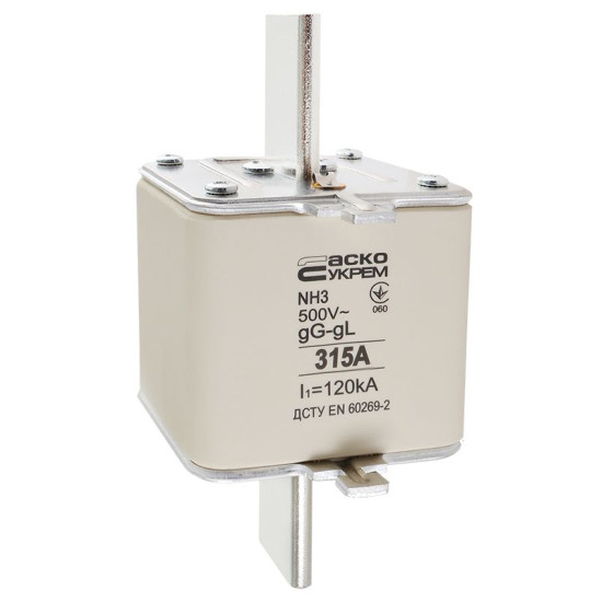 Запобіжник Аско-Укрем NH3 315A gG (A0050010038)