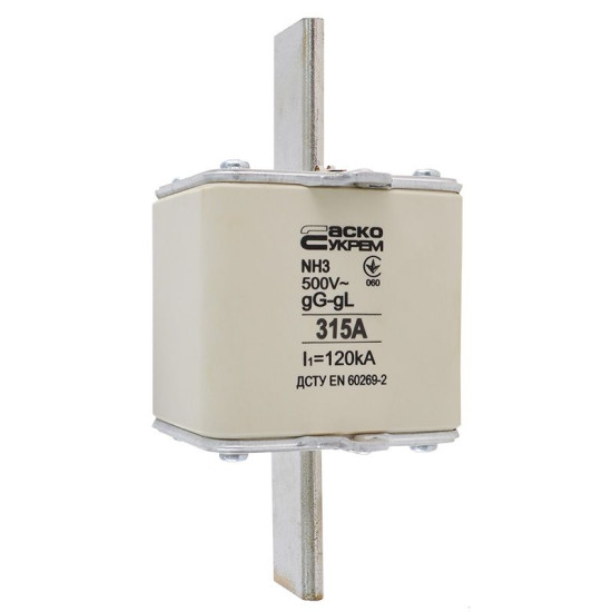 Запобіжник Аско-Укрем NH3 315A gG (A0050010038)