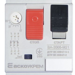 Автомат захисту двигуна Аско-Укрем ВА-2005 М21 17,0-23,0А (A0010050009)