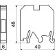 Клемник Аско-Укрем JXB 4/35 синій (A0130010023)