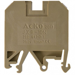 Клемник Аско-Укрем JXB 10/35 жовтий (A0130010017)