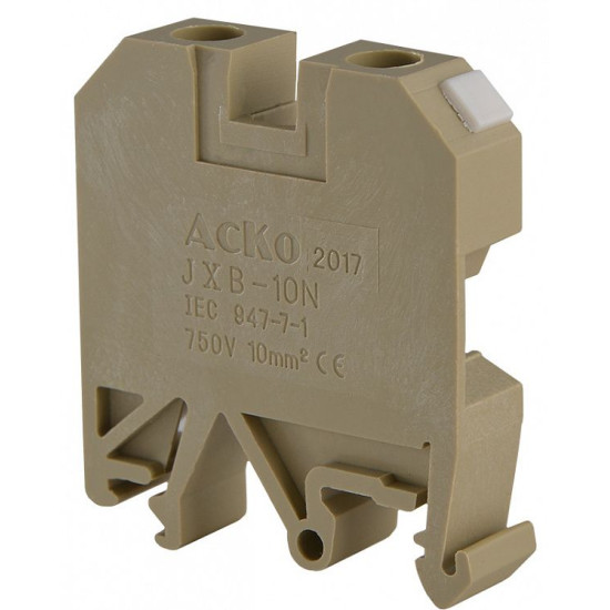 Клемник Аско-Укрем JXB 10/35 жовтий (A0130010017)