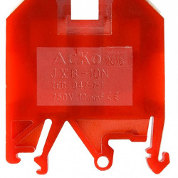 Клемник Аско-Укрем JXB 10/35 червоний (A0130010036)