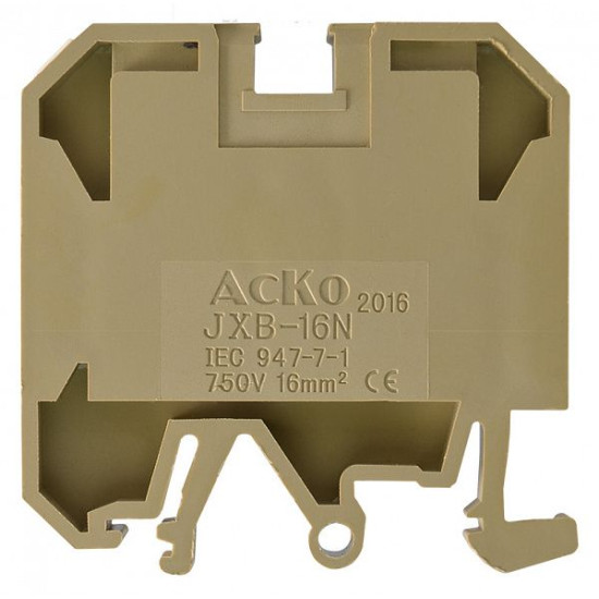 Клемник Аско-Укрем JXB 16/35 жовтий (A0130010019)