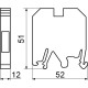 Клемник Аско-Укрем JXB 16/35 синій (A0130010026)
