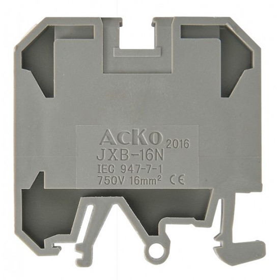 Клемник Аско-Укрем JXB 16/35 сірий (A0130010005)
