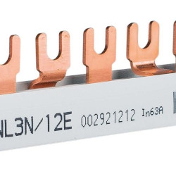 Шина живлення ETI IZ 10/L1NL2NL3N/12E 10мм² 3P+N Fork 12 модулів 0,22м (2921212)