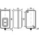 Блок кнопок Аско-Укрем BS-216B (A0140020208)