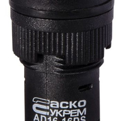 Сигнальна арматура Аско-Укрем AD16-16DS 24В AC/DC червона (A0140030053)