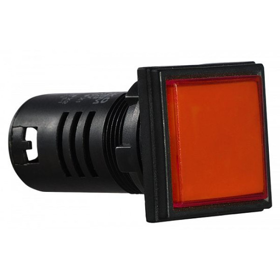 Сигнальна арматура Аско-Укрем AD22-22F 220В АС червона (A0140030157)