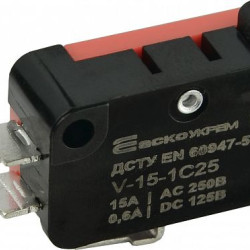 Кінцевий міні-вимикач Аско-Укрем V-15-1C25 (A0050040025)
