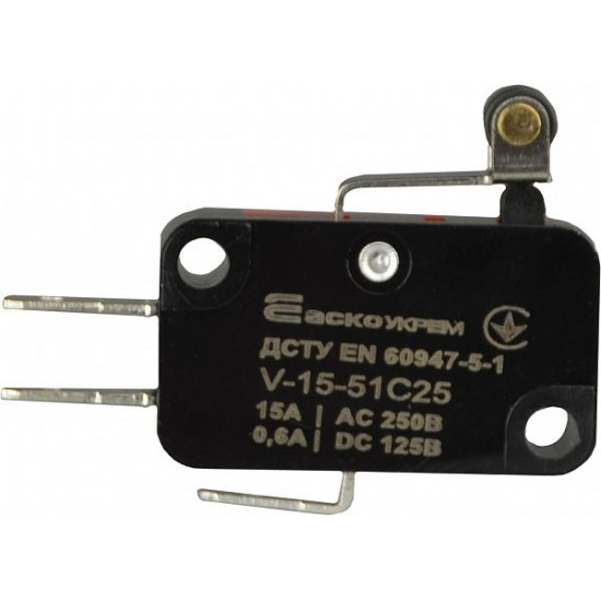 Кінцевий міні-вимикач Аско-Укрем V-15-51C25 (A0050040019)