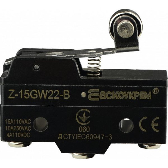 Кінцевий міні-вимикач Аско-Укрем Z-15GW22-B (A0050040007)