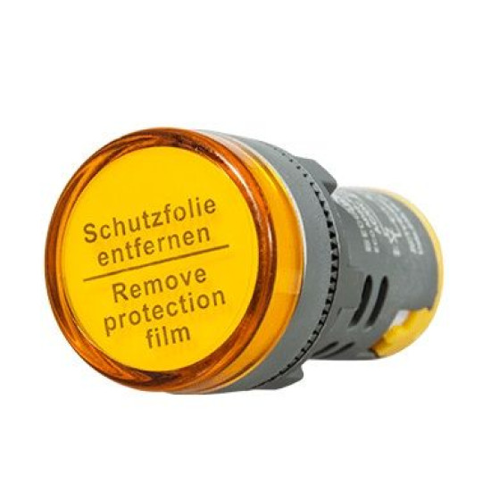 Сигнальна арматура ECOHOME ECO AD22-22SMD 24В AC/DC жовта (ECO090010006)