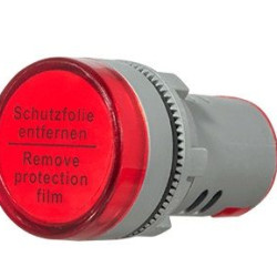 Сигнальна арматура ECOHOME ECO AD22-22SMD 24В AC/DC червона (ECO090010008)