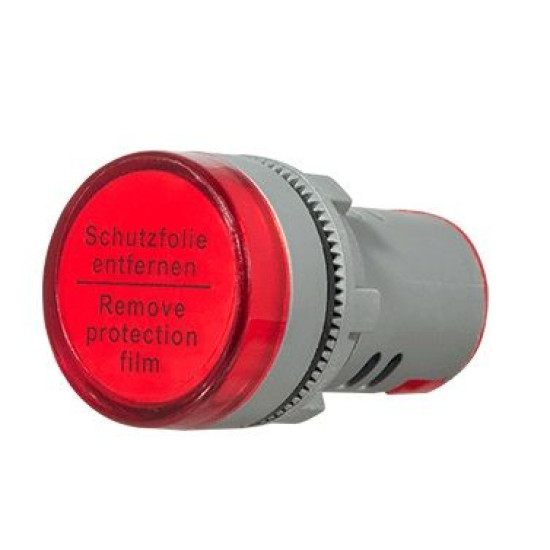 Сигнальна арматура ECOHOME ECO AD22-22SMD 24В AC/DC червона (ECO090010008)