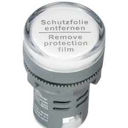 Сигнальна арматура ECOHOME ECO AD22-22SMD 220В АС біла (ECO090010009)