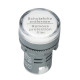 Сигнальна арматура ECOHOME ECO AD22-22SMD 220В АС біла (ECO090010009)