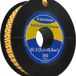 Кабельний маркер Аско-Укрем EC-3 символ «4» (A0150080031)