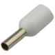 Накінечник Аско-Укрем НТ 0,75-06 ізольований білий 100шт (A0060010170)