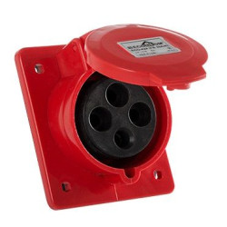 Силовий роз`єм ECOHOME ECO-424 3Р+РЕ 32А/4 (ECO016010011)