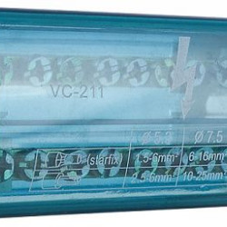Нульова шина Аско-Укрем VC-211 в корпусі 2x11 отворів (A0150120023)