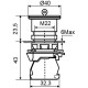 Кнопка-грибок Аско-Укрем TB5-AS542 (A0140010163)