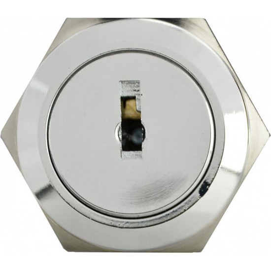 Металева кнопка Аско-Укрем TY 19C-K11/2 1NO+1NC з ключем (A0140010213)