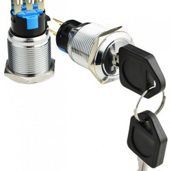 Металева кнопка Аско-Укрем TY 19C-K11/3 2NO+2NC (A0140010214)
