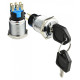 Металева кнопка Аско-Укрем TY 19C-K11/3 2NO+2NC (A0140010214)