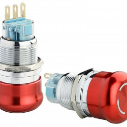 Металева кнопка Аско-Укрем TY 19C-S11/1 1NO+1NC (A0140010215)