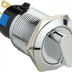 Перемикач на 2 положення металевий 1NO+1NC TY 19C-X11/2 Аско-Укрем (A0140010216)