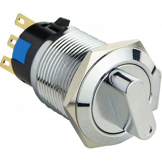 Перемикач на 2 положення металевий 1NO+1NC TY 19C-X11/2 Аско-Укрем (A0140010216)