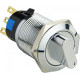 Перемикач на 2 положення металевий 1NO+1NC TY 19C-X11/2 Аско-Укрем (A0140010216)