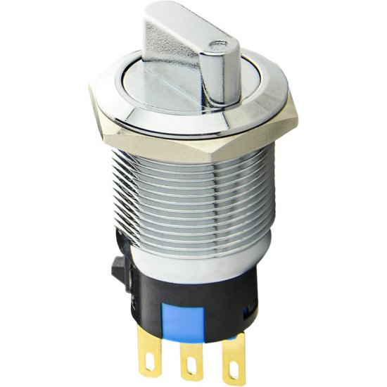 Перемикач на 2 положення металевий 1NO+1NC TY 19C-X11/2 Аско-Укрем (A0140010216)