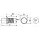 Перемикач на 3 положення металевий Аско-Укрем TY 19C-X11/3 2NO+2NC (A0140010217)