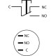 Металева кнопка Аско-Укрем TYJ 16-211 1NO+1NC (A0140010088)