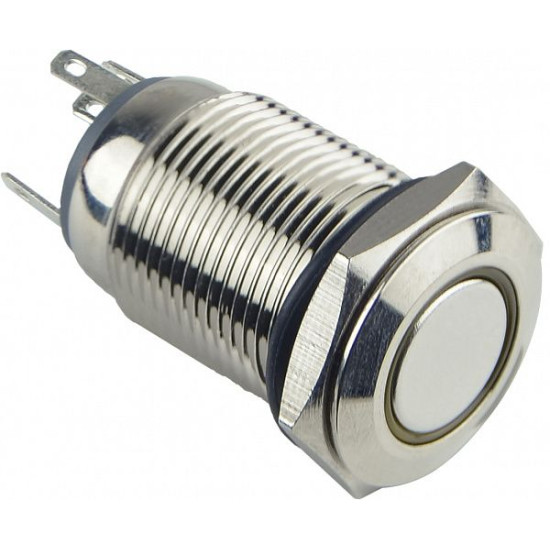 Кнопка Аско-Укрем TYJ 16-261 1NO+1NC 220В з підсвічуванням жовта (A0140010094)