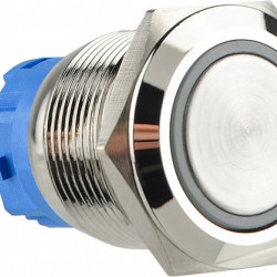Кнопка Аско-Укрем TYJ 19-271 1NO+1NC 220В з підсвічуванням червона (A0140010112)