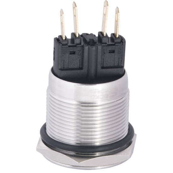 Металева кнопка Аско-Укрем TYJ 22-211 1NO+1NC (A0140010124)