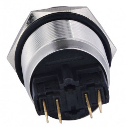 Металева кнопка Аско-Укрем TYJ 22-221 1NO+1NC (A0140010126)