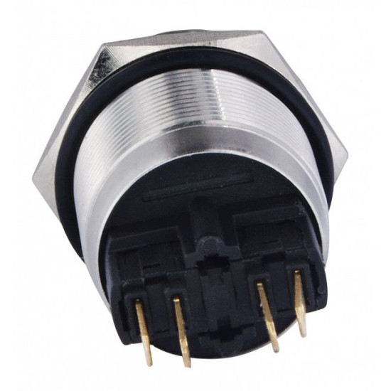 Металева кнопка Аско-Укрем TYJ 22-221 1NO+1NC (A0140010126)