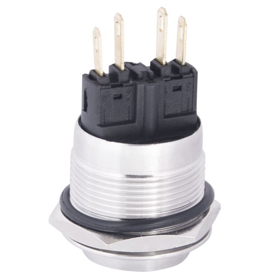 Металева кнопка Аско-Укрем TYJ 22-221 1NO+1NC (A0140010126)