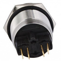 Металева кнопка Аско-Укрем TYJ 22-231 1NO+1NC (A0140010128)
