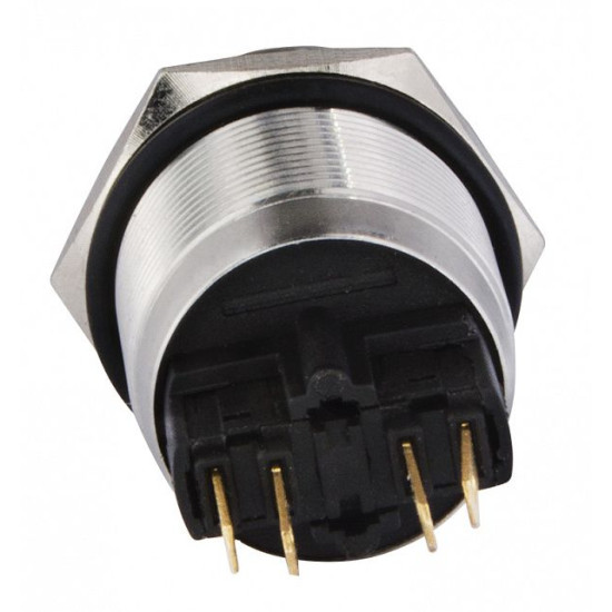 Металева кнопка Аско-Укрем TYJ 22-231 1NO+1NC (A0140010128)